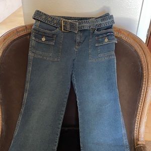 Vintage DKNY Jeans size 8 with belt
